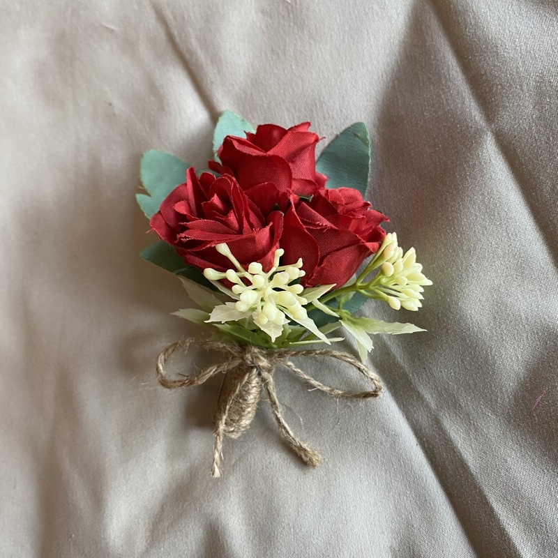 Corsage Korsage Korsase Boutonniere Hiasan Jas Pengantin Pernikahan Bridesmaid Groomsmen