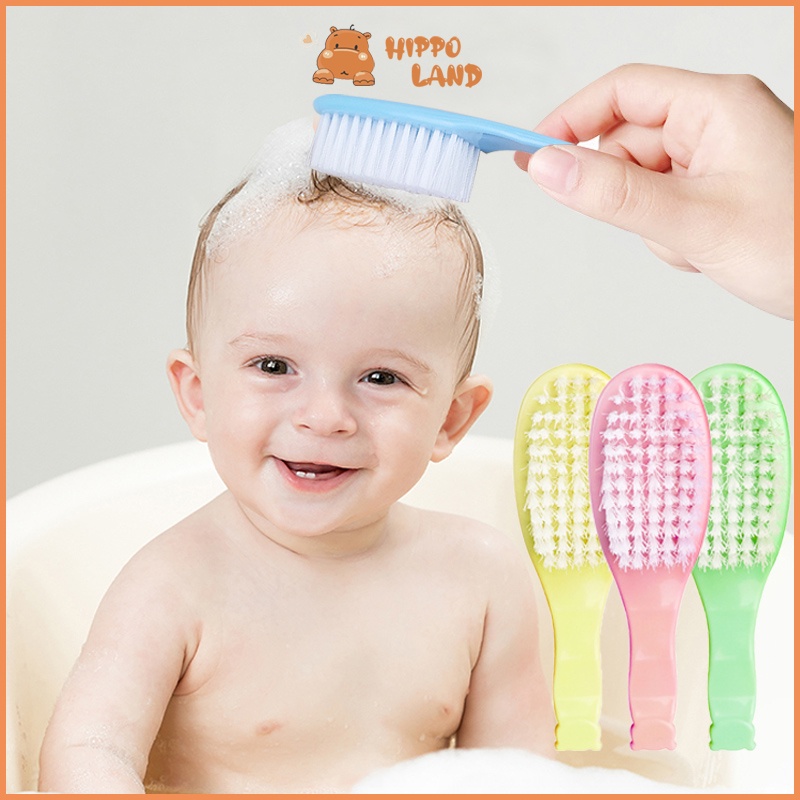 HIPPO LAND Sisir sampo / Bayi New born /Alat tata rambut / sisir impor / Murah 263