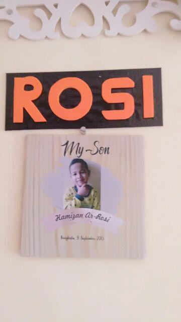 [diskon]custom Kado Hadiah Wisuda Graduation Ulangtahun Pernikahan Foto Murah Unik Wall Decor Ultah