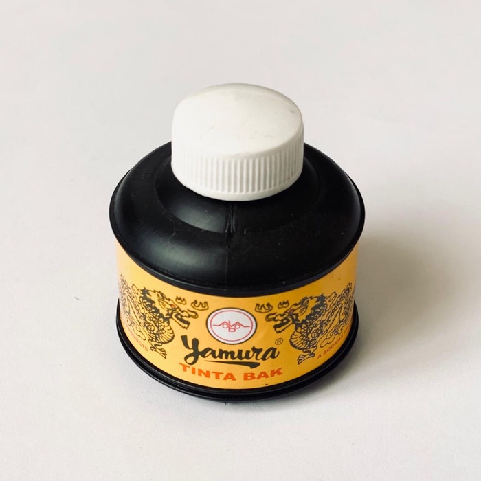 

kaligrafi-perlengkapan- tinta kaligrafi hitam/ black chinese ink / tinta bak yamura -perlengkapan-