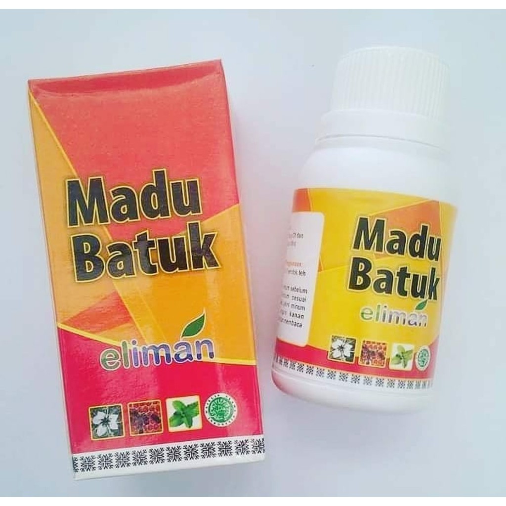 Madu Batuk Eliman Atasi Flu Batuk Pilek 175gr Indonesia