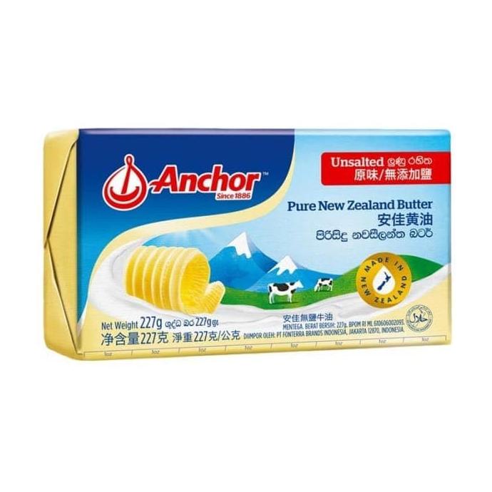 

Anchor Unsalted Butter 227g bakernbar99 dijamin