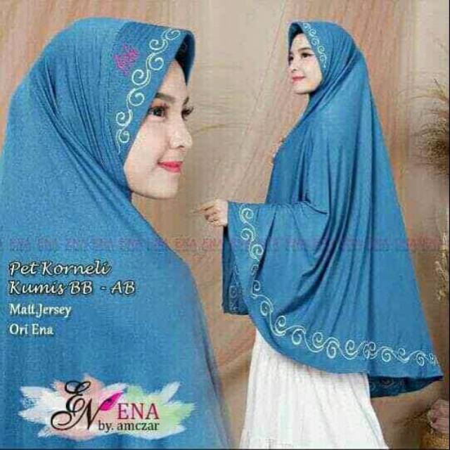 KERUDUNG SYARI HIJAB SYARI JILBAB SYARI HIJAB JUMBO ORIGINAL by ENA