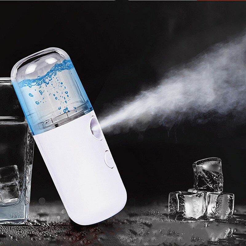 Mist Sprayer Mini Nano Spray Portable USB Perawatan Wajah Alat Pelembab Wajah Handy Mist Spray Air