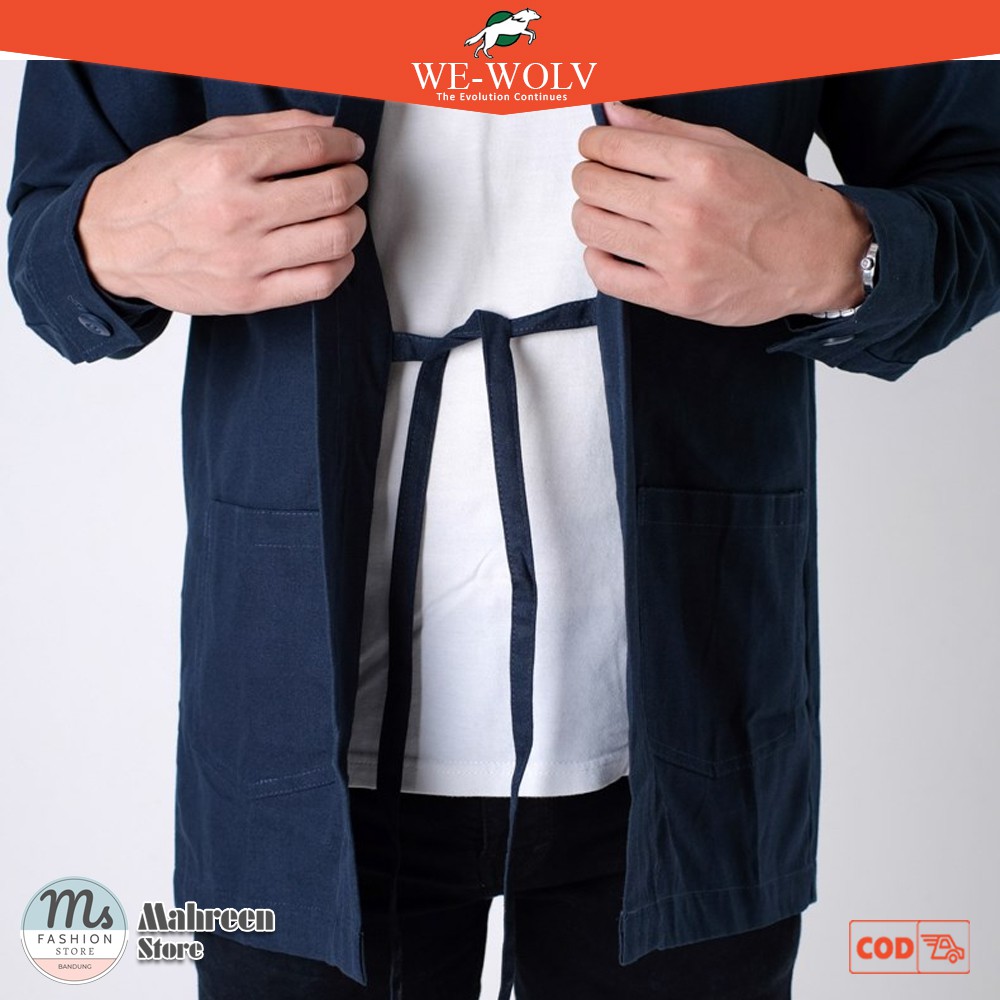 Jaket Kimono Pria Wanita (Unisex) Japanese Kimono - Original We-Wolv