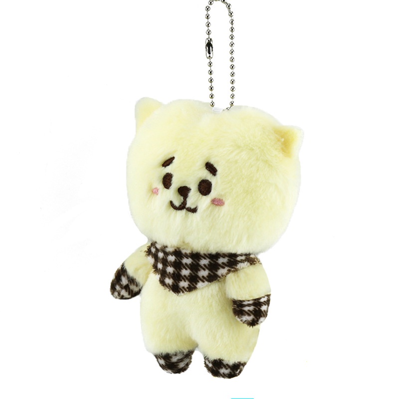 Charm Tas KPOP BTS 10cm TATA COOKY CHIMMY KOYA SHOOKY MANG RJ Liontin Gantungan Kunci Mewah