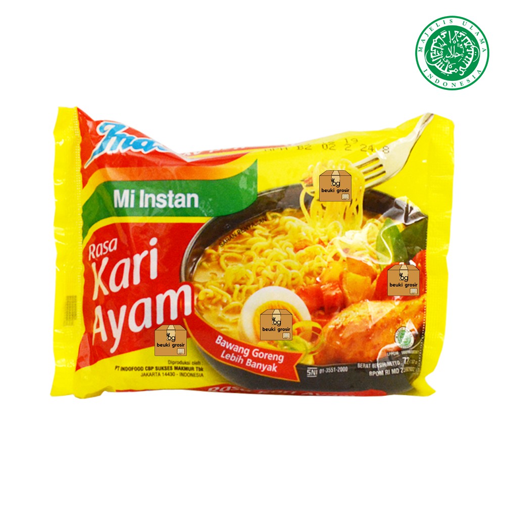

Indomie Kuah Kari Ayam Harga Grosir Lebih Murah - 72gr