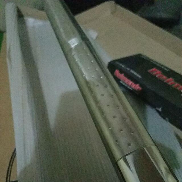 Paket Handle Pintu Stainless Baut Tembus Oval 60cm 2set + Kunci Pelor