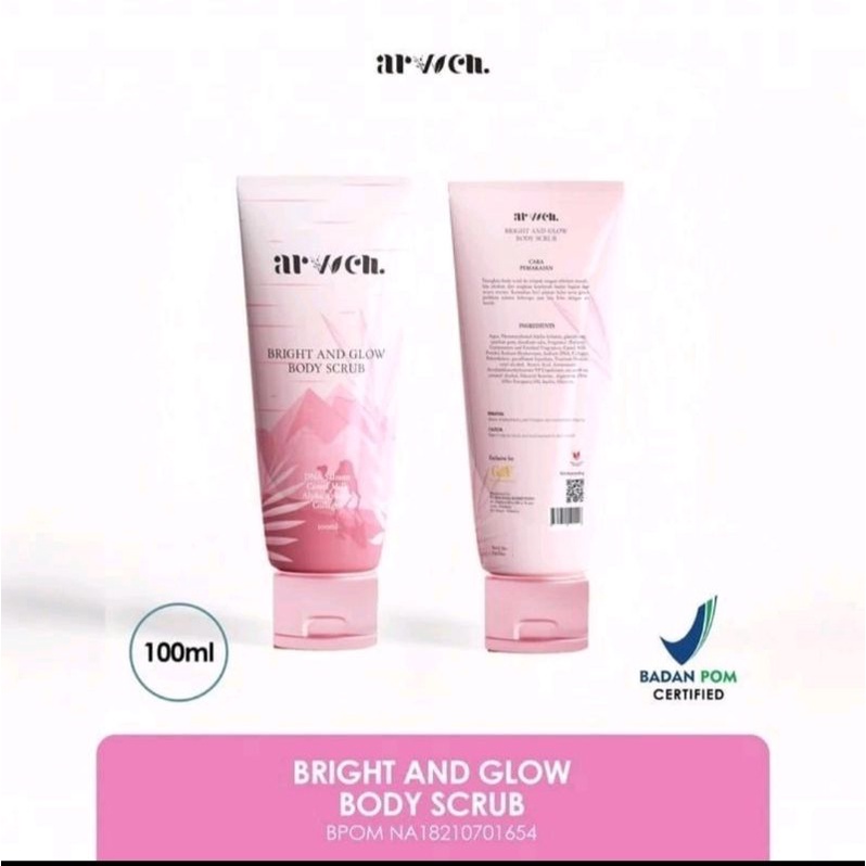 Bright and glow body scrub by arvven