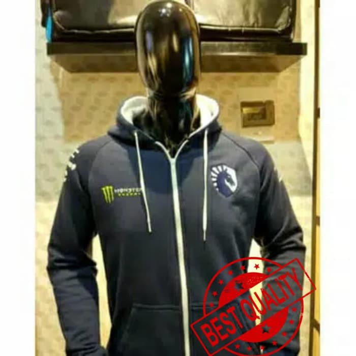 Hoodie Team liquid - Jaket Jumper Team liquid - Hoodie Team Dota 2 - Navy BRANDED