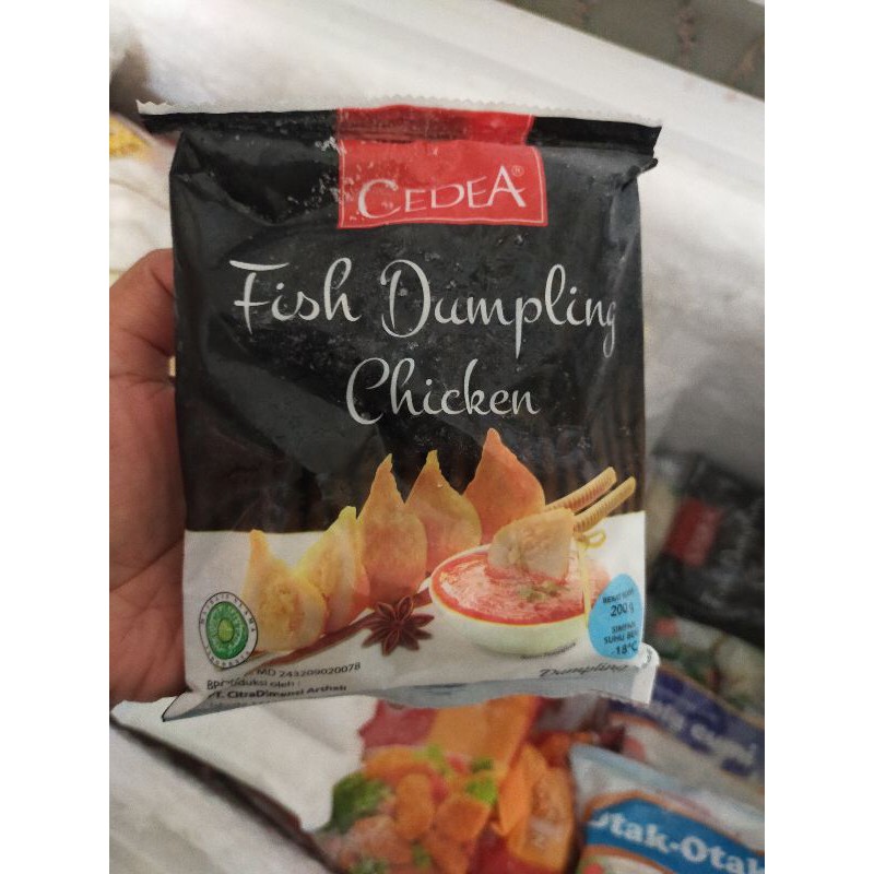 

cedea fish dumpling chicken 200 gram