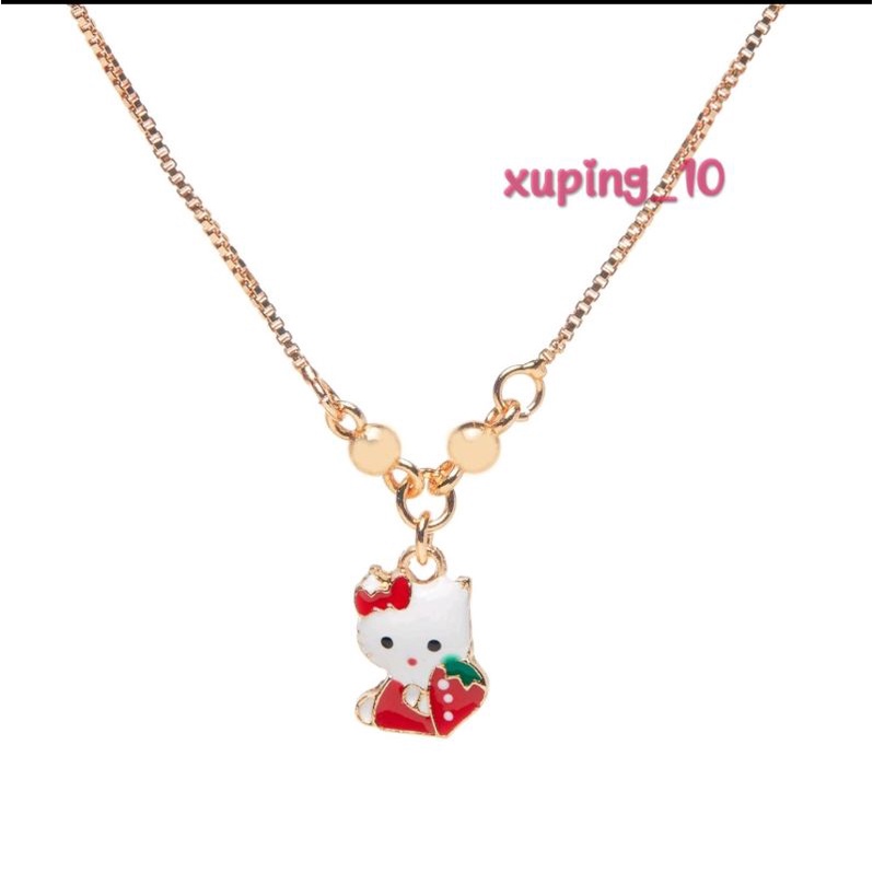 Kalung Anak Lapis Emas Liontin hello kitty perhiasan anak lucu