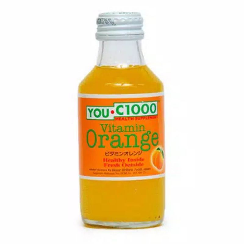 You C 1000 Orange Botol Kaca Shopee Indonesia