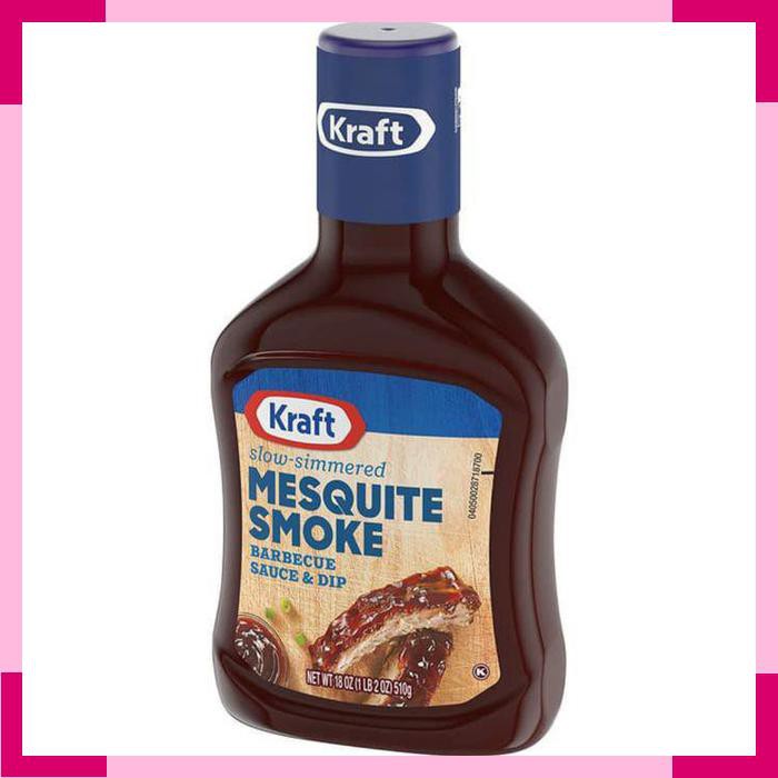 

Kraft Mesquite Smoke Barbecue Sauce & Dip Bumbu Oles Babekue BBQ