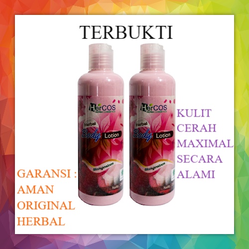 handbody pemutih badan ampuh hand body whitening glowing perawatan tubuh lotion pemutih badan hercos