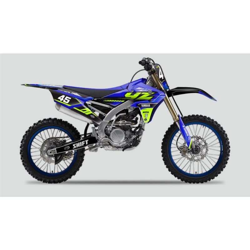Decal Sticker YZ 250 Full Body - Decal Sticker Trail Supermoto Full Body YZ 250