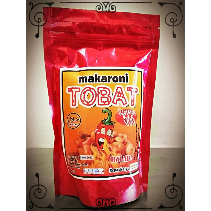 

Makaroni Tobat Rasa Balado Pedas Level 3