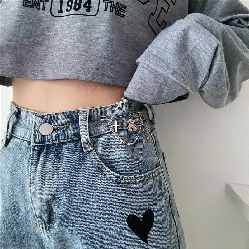 IFYOU Bros Bentuk Smiley Aksen Mutiara Warna Silver Untuk Wanita