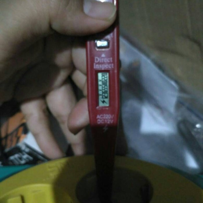 Tespen Daya Voltase Volt Voltage Tester