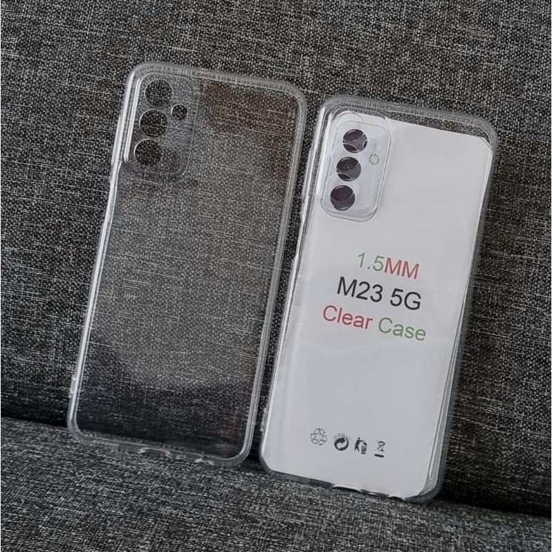 SAMSUNG M23 5G CLEAR HD 2.0 CASING SOFTCASE SILIKON BENING BAHAN TEBAL