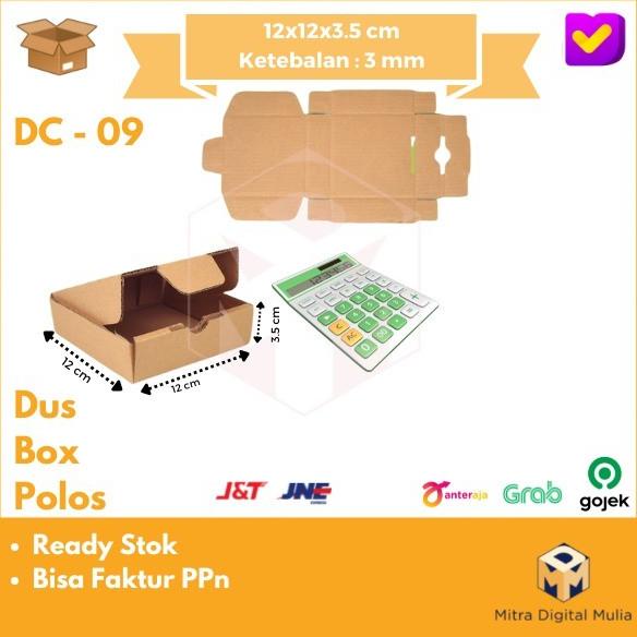 

Kardus Dus Polos DC-09 Diecut 12 x 12 x 3.5 Box Makanan / Hampers