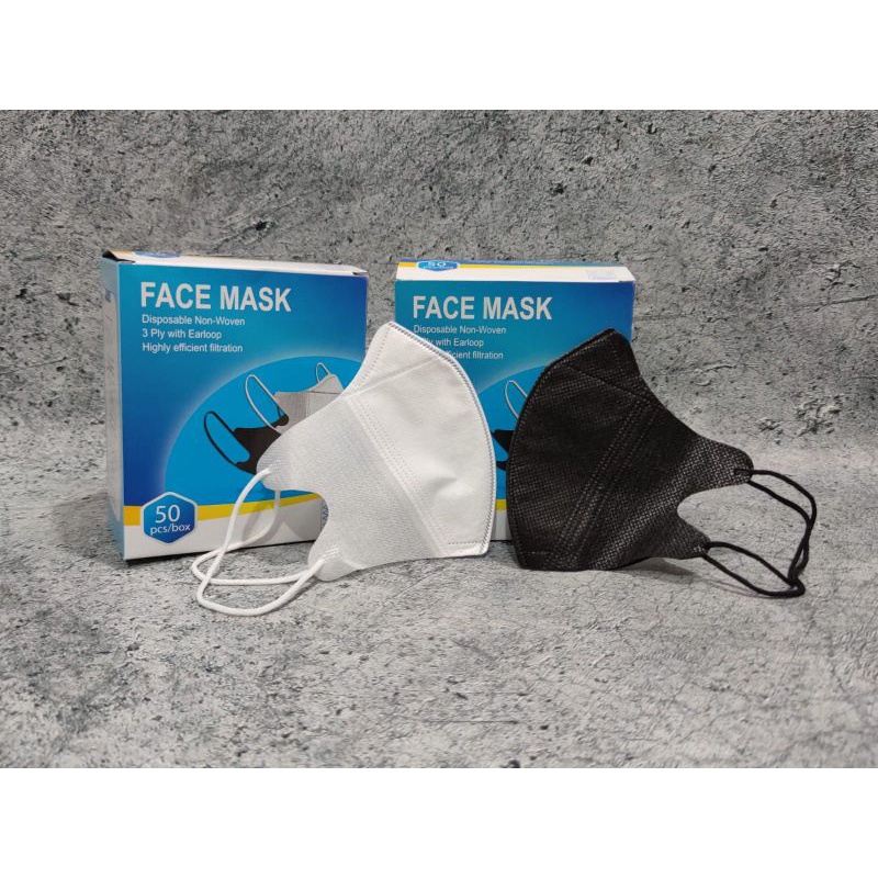Masker Duckbill Face Mask Dewasa Masker 3ply Duck Bill Disposable Mask 95%