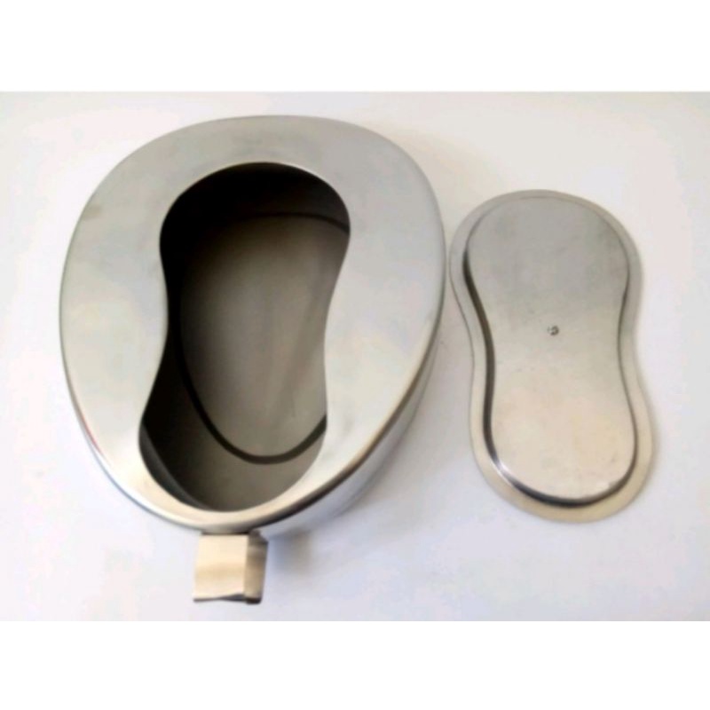 Bedpan Stainless / Bedpan Oval Stainless Plus TUTUP