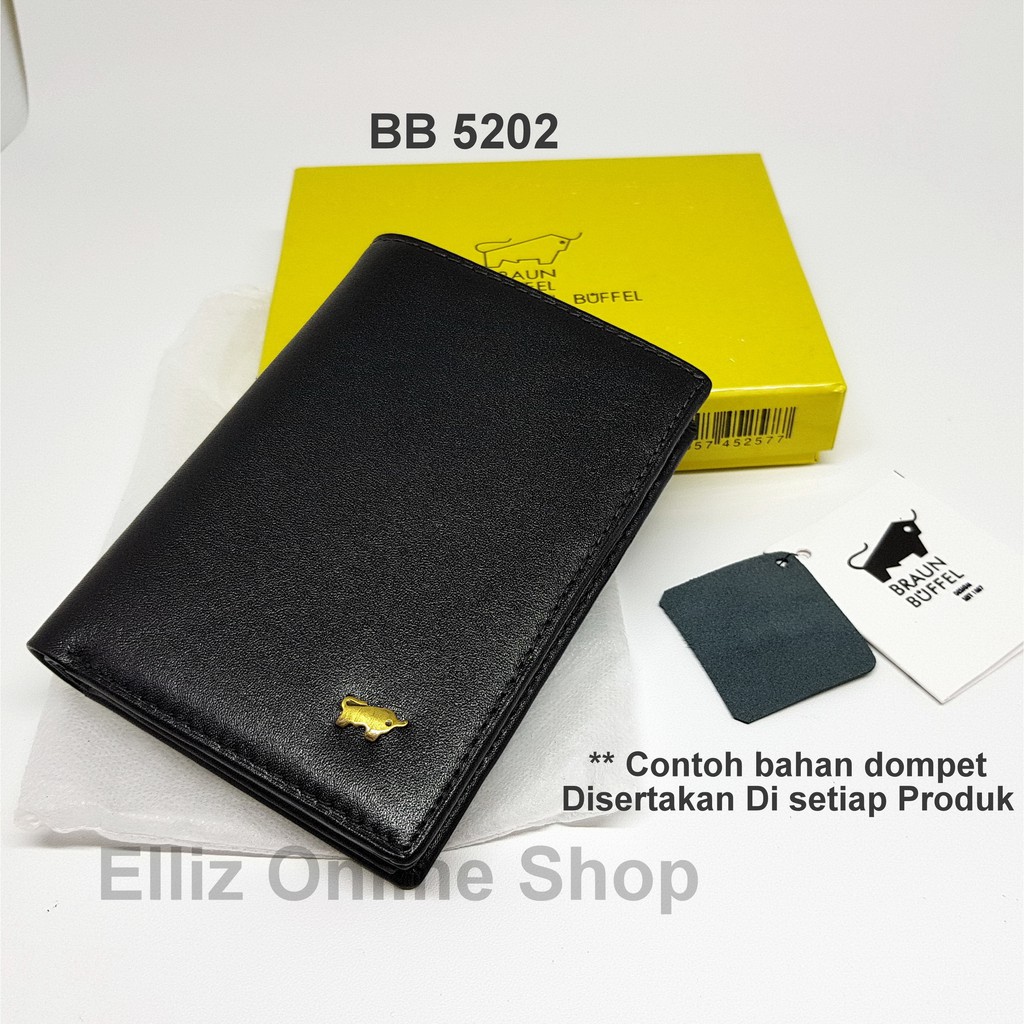 TOP 7 Pilihan Dompet Pria Braun Buffel 5202 Black - Berdiri - Kulit
Import - 16 Card