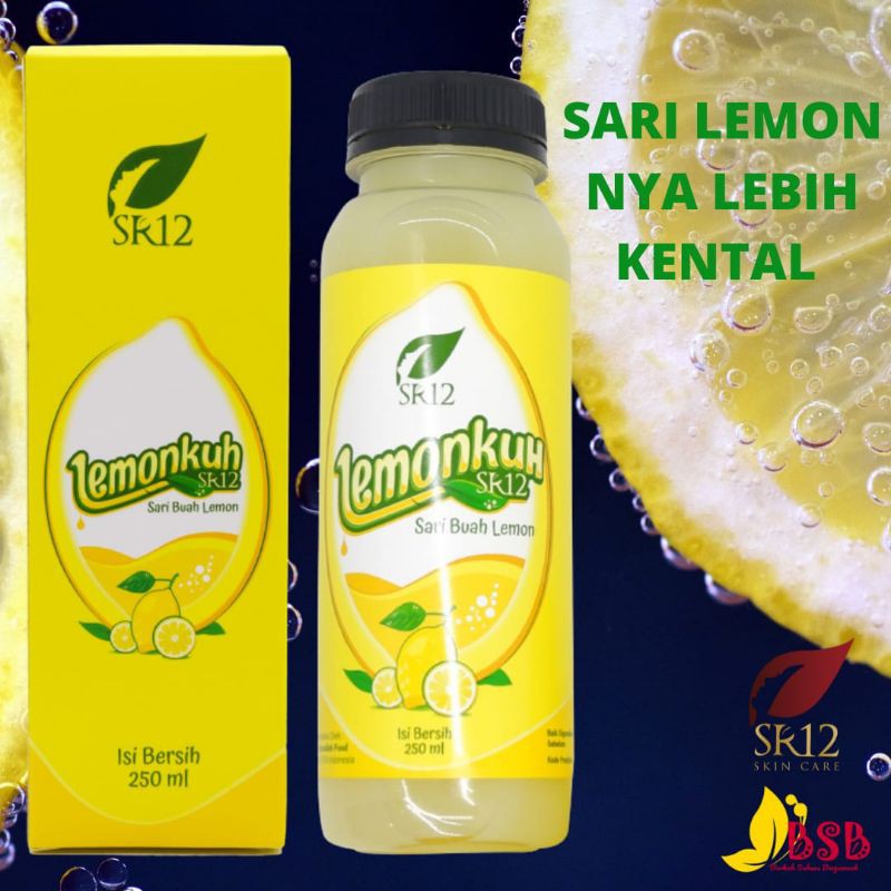 

LEMONKUH SR12 250 ml / SARI BUAH LEMON ASLI / MINUMAN HERBAL / LEMONKUH SR12 / SARI LEMON ASLI