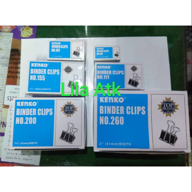 

Binder Clip No 105 - 260