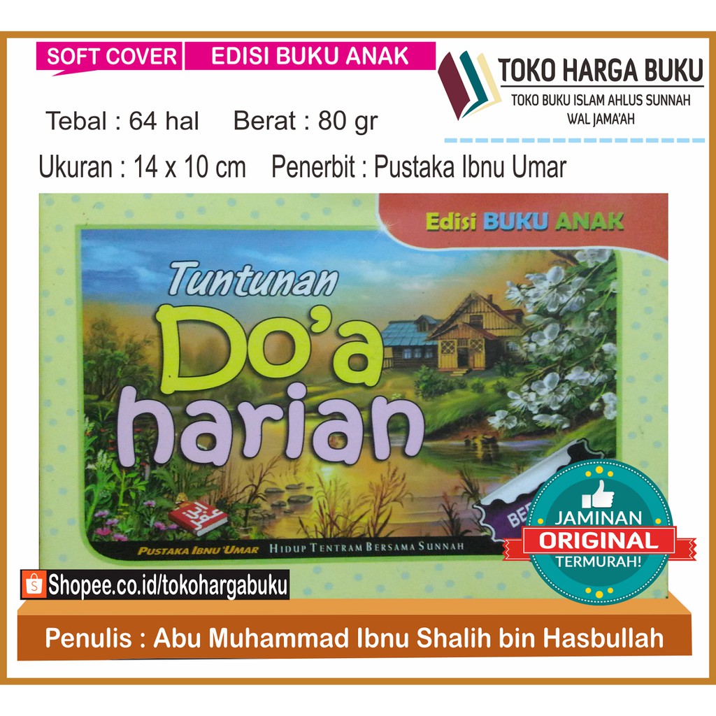 Foto Tuntunan Doa Harian Anak Edisi Buku Anak Pustaka Ibnu Umar