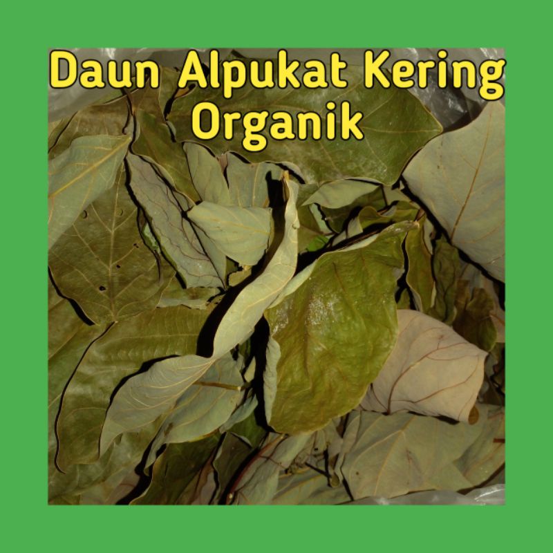 

Daun Alpukat Kering Organik 500gr