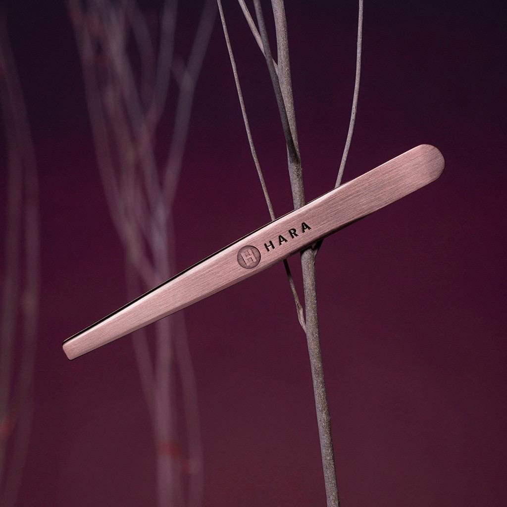 ORI Hara Flat Tip Tweezer Pinset Bulu Mata Kotak Alat Jahit Mata