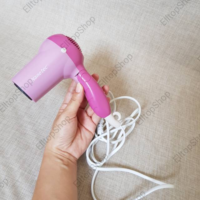 NANOTEC HAIR DRYER MINI PENGERING RAMBUT HAIRDRYER