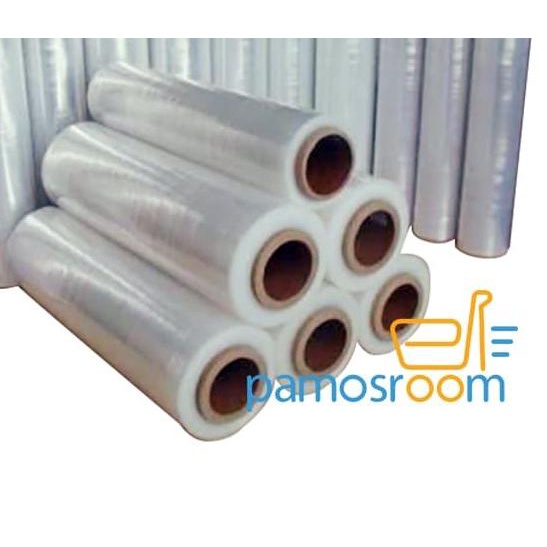 

❇ Streching Film 50cm X 150 Meter 17 Micron Plastik Wrapping Strech Film ☜