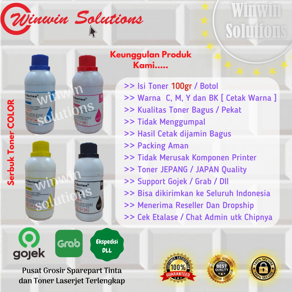 Bubuk Refill / Serbuk Toner TN240 TN210 TN2060 HL3040 DCP9010 TN-210 TN-240 TN-2060 HL-3040CN 3070CW