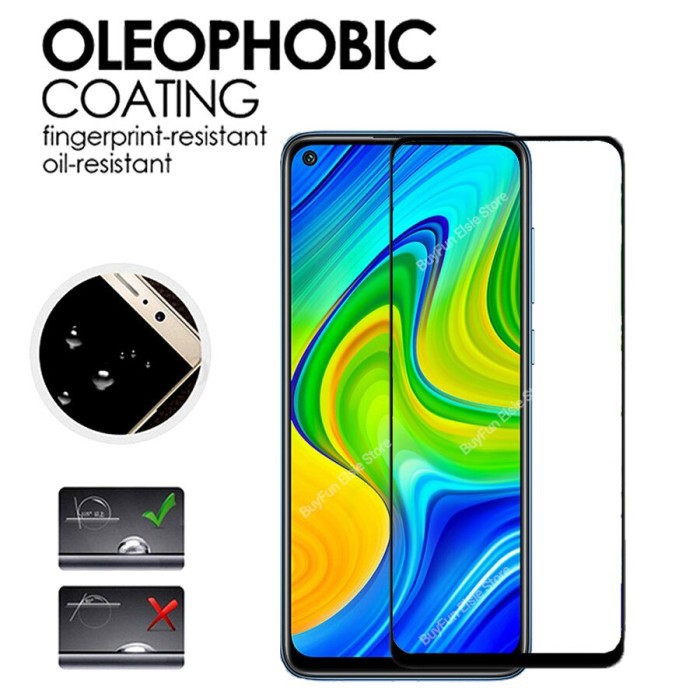 Xiaomi Redmi Note 10 10s 9 8 7 Pro Redmi 9 9a 9c 8 8a Pro TEMPERED GLASS FULL LEM PELINDUNG KAMERA