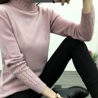 Women Turtleneck Winter Sweater Long Sleeve Knitted Sweater Women Turtleneck Winter Sweater Long Sleeve Knitted Sweater