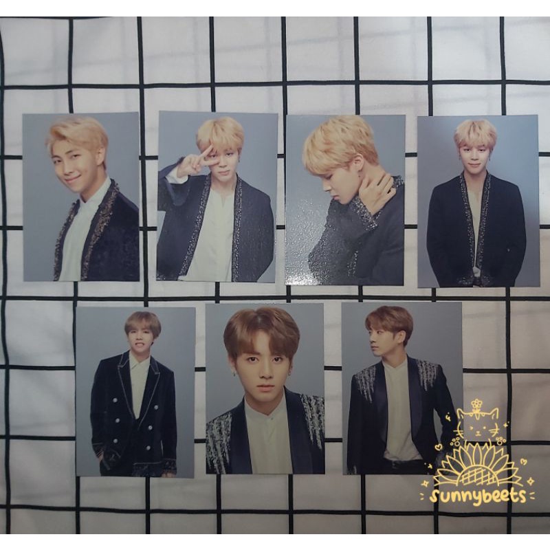 [sunnybeets] MPC Mini Photocard BTS Wings Tour The Final Namjoon RM Jimin Taehyung Tae V Jungkook JK