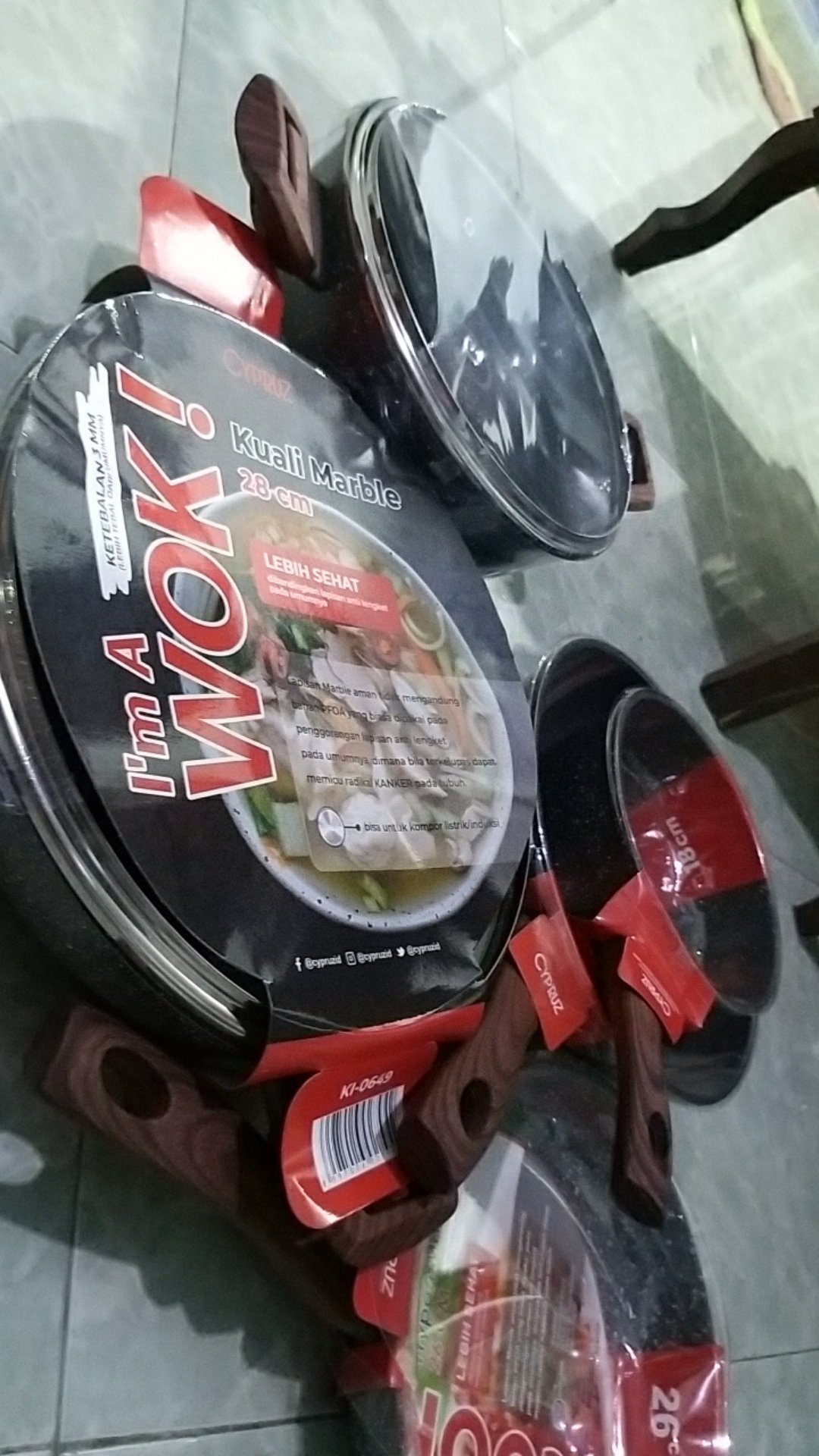 Cypruz - Paket Jumbo Cookware Set