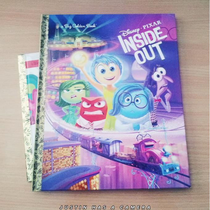 New Arrival big golden book inside's out