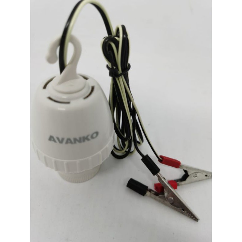 Fitting Inventer Avanko DC 12V To AC 220V / Fitting Lampu Aki Inventer