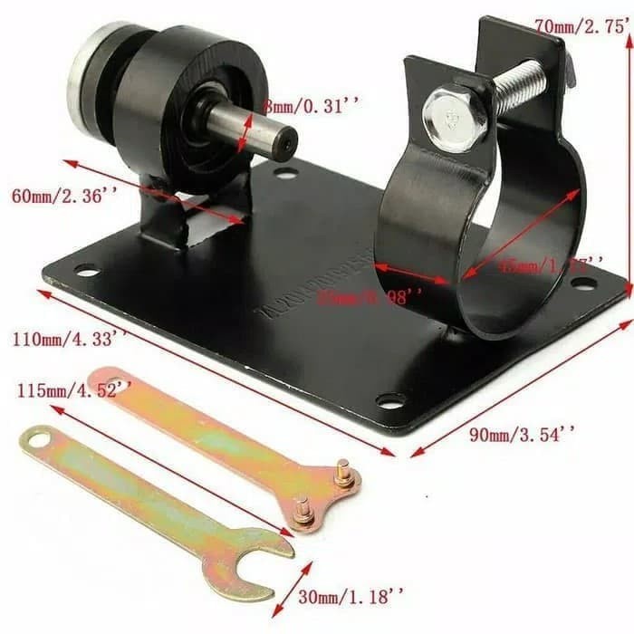 DUDUKAN BOR ADAPTOR STAND HOLDER PORTABLE CIRCULAR SAW BOR MEJA