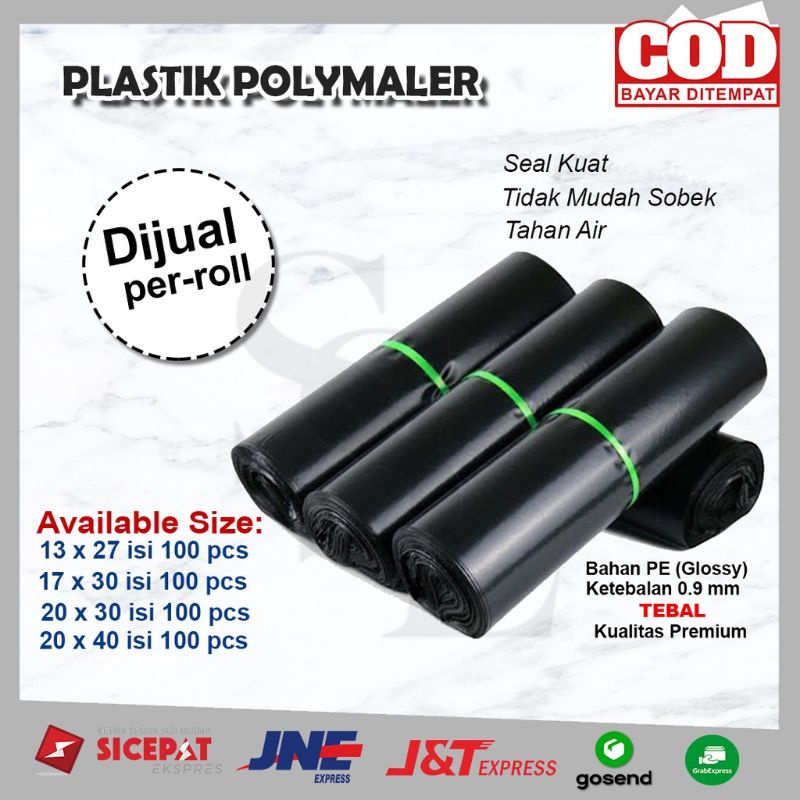 

PLASTIK PACKING POLYMALER SIZE KECIL DAN SEDANG/KANTONG PEREKAT PACKING POLYMALER Good Quality dijual HARGA PER ROLL MURAH