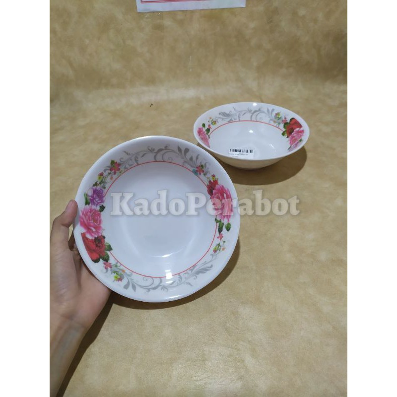 mangkok melamine meishing 907- mangkok bubur bayi- mangkok kuah sup