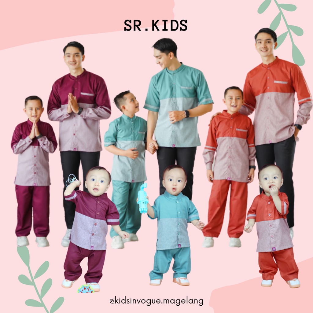 SR.KIDS KOKO HAFIZ LENGAN PANJANG A2kids KOKO COUPLE SARIMBIT