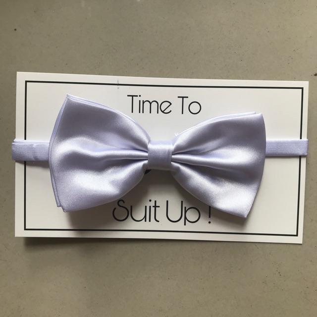 Dasi Kupu-Kupu Paling Murah! DEWASA-White