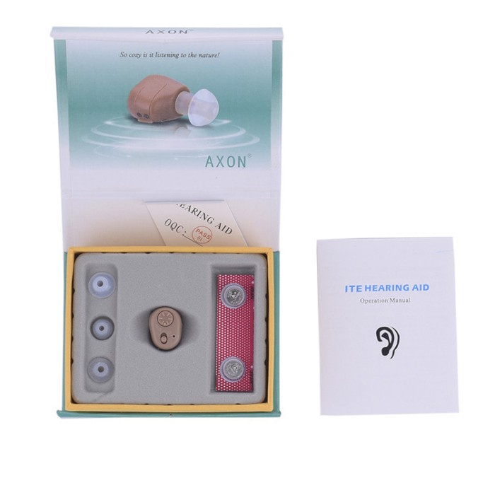 ✨COD✨ Alat Bantu Dengar AXON K-86 Original Mini Portable Volume Adjustable