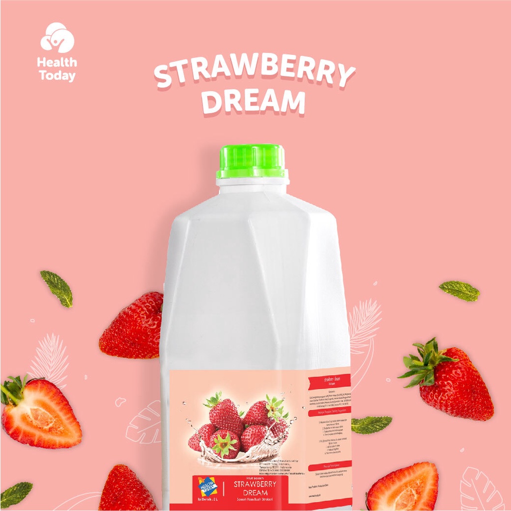 

Health Today Premium Fruit Mix Strawberry (Puree Buah Strawberry)
