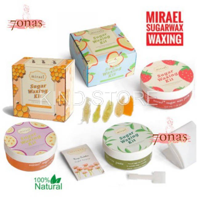 KINDSTORE❤ | MIRAEL Sugar Waxing Kit ( Penghilang Bulu Rambut - Hair Removal )